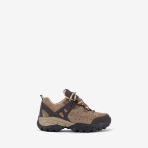 SAPATO HILL CASUAL EM CROUTE CAMURÇA COMBINADO DE ATACADOR COM SOLA TREK