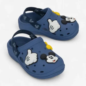 Babuche Infantil Masculino Azul Escuro Moments