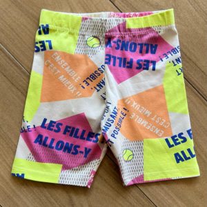 Bermuda Ciclista Infantil Feminina Les Filles Estampada