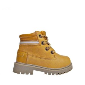bota de criança com fecho e atacadores